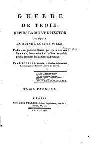 Cover of: Guerre de Troie by Quintus Smyrnaeus