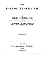 Cover of: The story of the great war