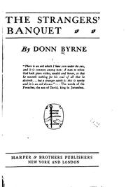 Cover of: The strangers' banquet