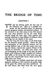 Cover of: The bridge of time