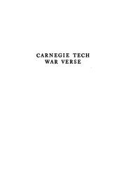 Cover of: Carnegie tech war verse.