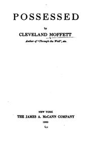Cover of: Possessed by Cleveland Moffett