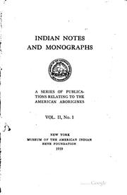 Cover of: The pre-Iroquoian Algonkian Indians of central and western New York