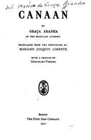 Cover of: Canaan by Graça Aranha