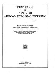 Cover of: Textbook of applied aeronautic engineering