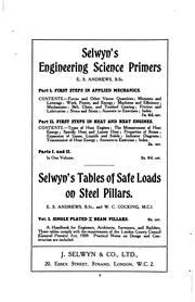 Cover of: Elementary principles of aeroplane design and construction by Judge, Arthur William