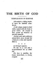 Cover of: The birth of God