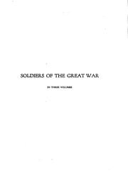 Cover of: Soldiers of the great war ... by comp. by W.M. Haulsee, F.G. Howe [and] A.C. Doyle.