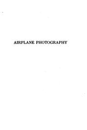 Cover of: Airplane photography