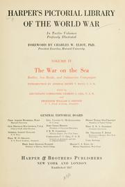 Cover of: Harper's pictorial library of the world war. by Foreword by Charles W. Eliot.  General editorial board: Prof. Albert Bushnell Hart [and others]