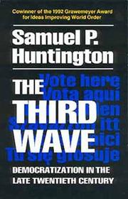 Cover of: The Third Wave by Samuel P. Huntington