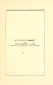 Our miracle battery by George Mozley