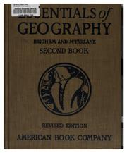 Cover of: Essentials of geography