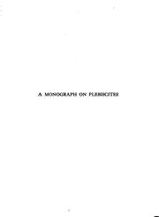 Cover of: A monograph on plebiscites: with a collection of official documants