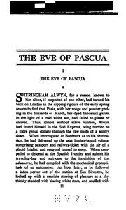 Cover of: The eve of Pascua and other stories