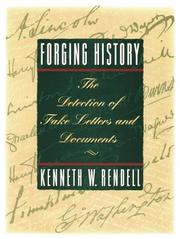 Cover of: Forging history by Kenneth W. Rendell