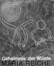 Cover of: Geheimnis der Wüste = by Maria Reiche