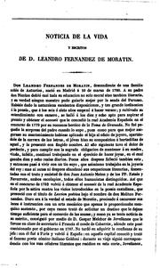 Cover of: Comedias de don Leandro Fernandez de Moratin, con el prólogo y las noticias de la Real academia de la historia.