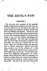 Cover of: The devil's paw by Edward Phillips Oppenheim