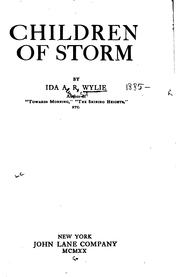 Cover of: Children of storm