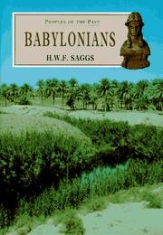 Cover of: Babylonians by H. W. F. Saggs