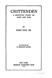 Cover of: Crittenden by Fox, John