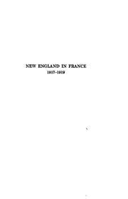 Cover of: New England in France, 1917-1919 by Taylor, Emerson Gifford