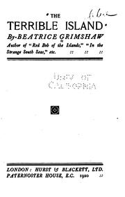 Cover of: The terrible island