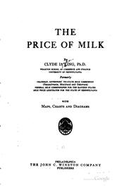 Cover of: The price of milk
