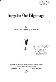 Cover of: Songs for our pilgrimage