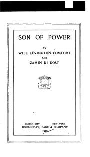 Cover of: Son of power