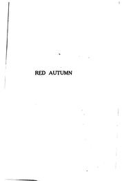 Cover of: Red autumn