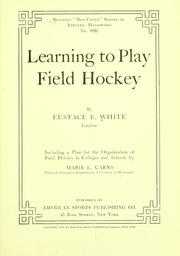 Cover of: Learning to play field hockey