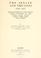 Cover of: The Senate and treaties, 1789-1817