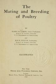 Cover of: The mating and breeding of poultry