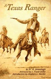 A Texas ranger by N. A. Jennings