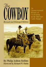 Cover of: cowboy | Philip Ashton Rollins