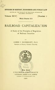 Railroad capitalization