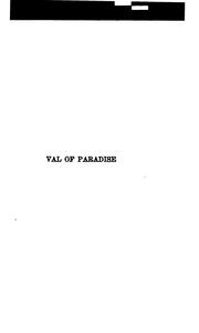 Cover of: Val of Paradise by Vingie E. Roe