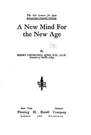 Cover of: A new mind for the new age