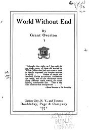 Cover of: World without end
