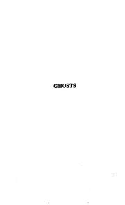Cover of: Ghosts by Arthur Crabb