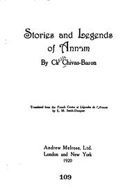 Cover of: Stories and legends of Annam