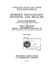 Cover of: Modern physiology, hygiene and health