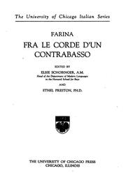 Fra le corde d'un contrabasso by Salvatore Farina