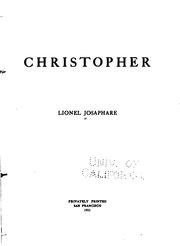 Cover of: Christopher