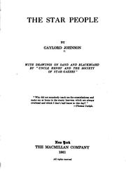 Cover of: The star people by Gaylord Johnson