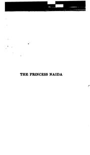 Cover of: The Princess Naida by Brewer Corcoran