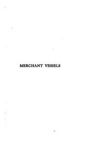 Cover of: Merchant vessels