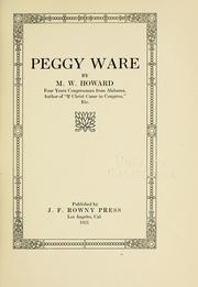 Cover of: Peggy Ware